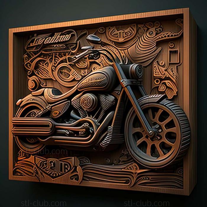3D мадэль Harley Davidson Low Rider S (STL)